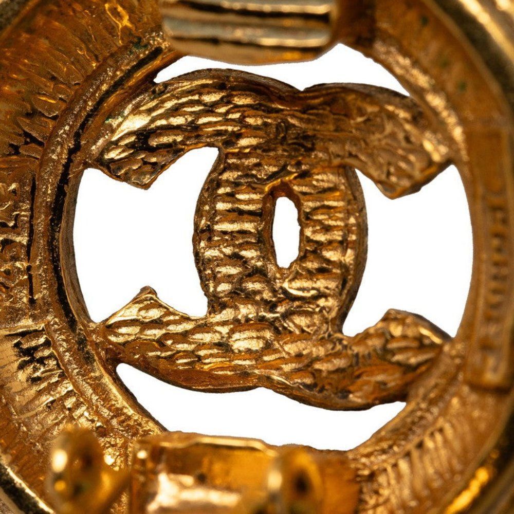 Chanel Coco Mark Circle Earrings - Picture 4 of 5